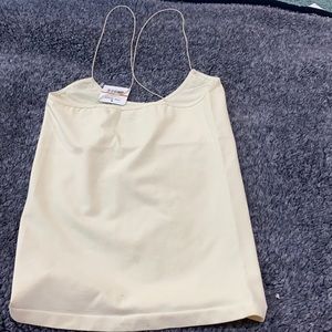 brand new free people cross tank- with tags